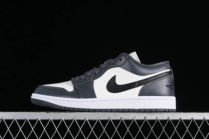 All categories Air Jordan Jordan series basketball shoes Air Jordan 1 Low G version pure original Air Jordan 1 Low "Dark Grey" AJ1 Joe 1 dark gray white low-top cultural casual sneakers DC0774-102
